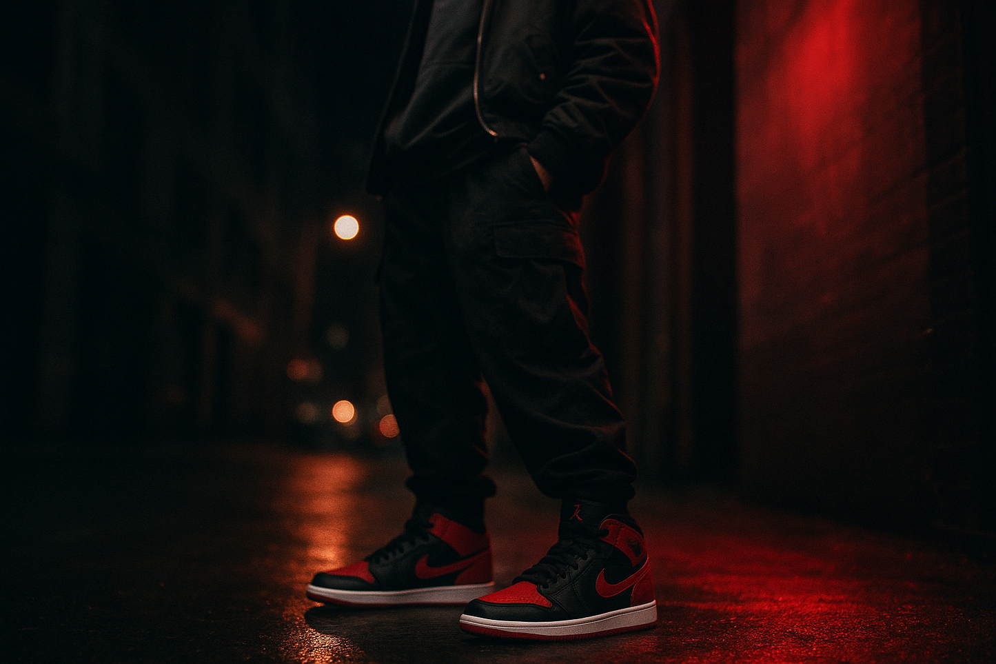 Nike Air Jordan 1 Mid Banned Bred (2020)