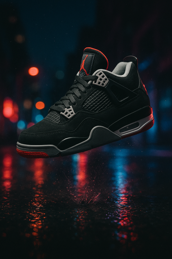 NIKE AIR JORDAN 4 BRED REIMAGINED