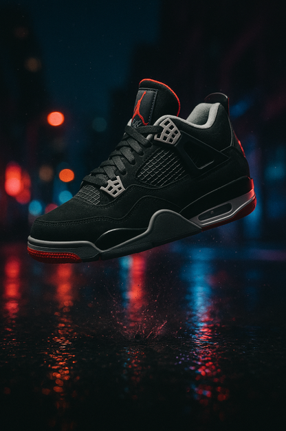NIKE AIR JORDAN 4 BRED REIMAGINED